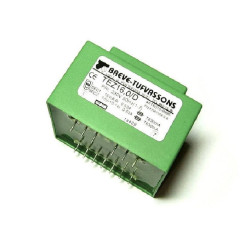 Transformateur monophasé TEZ 16,0/D 230/15-15V pour circuits imprimés, encapsulé