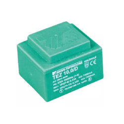 Transformateur monophasé TEZ 10,0/D 230/ 9-9V pour circuits imprimés, encapsulé