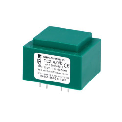 Transformateur monophasé TEZ 4,0/D 230/15-15V pour circuits imprimés, encapsulé