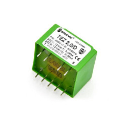Transformateur monophasé TEZ 2,0/D 230/12-12V pour circuits imprimés, encapsulé