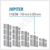 RADIATEUR SALLE DE BAINS, sèche- serviettes JUPITER  J-12/50 700x500