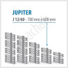 RADIATEUR SALLE DE BAINS sèche- serviettes JUPITER  J-12/60 700x600