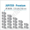 RADIATEUR SALLE DE BAINS sèche- serviettes JUPITER  PREMIUM JP-30/50 1330x500