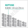 RADIATEUR SALLE DE BAINS sèche- serviettes NEPTUN  N-20/50 1200x500