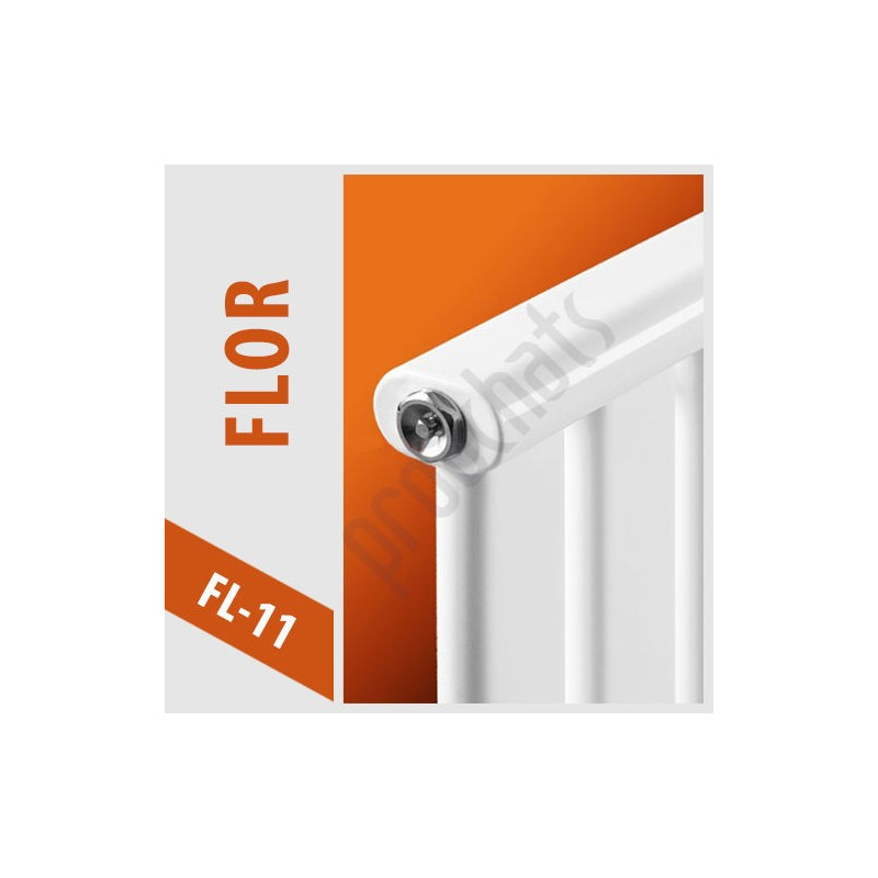 RADIATEUR de chambre - panneau simple- ultra plat - FLOR - FL11 - 30/90 - 280x900mm