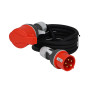 Câble d'alimentation NYM-J 3 x 1,5 mm² 750V, câble électrique 3G1.5mm blanc classe1, 100m