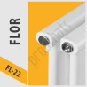 RADIATEUR de chambre - panneau simple- ultra plat - FLOR - FL22-50/100 - 480x1020mm