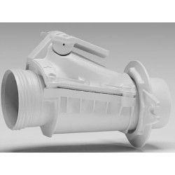 Dispositif Anti-inondation pour canalisations intérieures-blanc PP-HT DN50