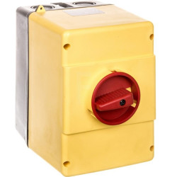 Boîtier MPX3 32H/MA avec lecteur jaune-rouge