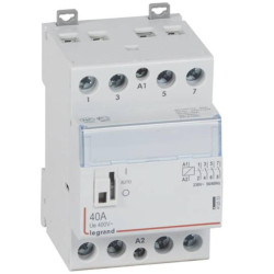 Contacteur modulaire 40A, contacts 4no SM340 230V manipulateur