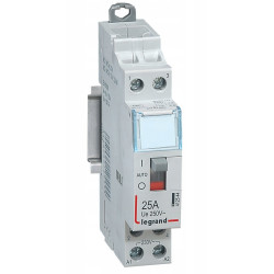 Contacteur modulaire 25A, contacts 2no SM425 230V manipulateur