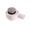 Bonde receveur de douche avec capot chromé – CLICK-CLACK – DN50 – 72.5 mm – 45 l/min - PRESS