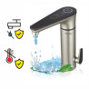 Chauffe-eau instantané avec robinet, INOX, WARMTEC, TapFlows 3,3 kW