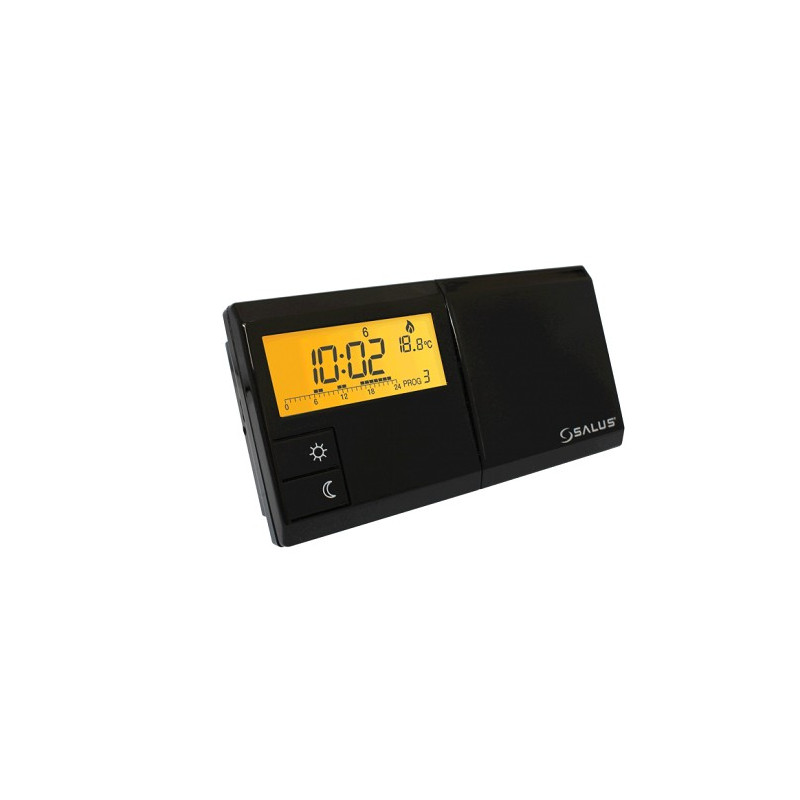 Thermostat filaire programmable – hebdomadaire noir 091FLFB