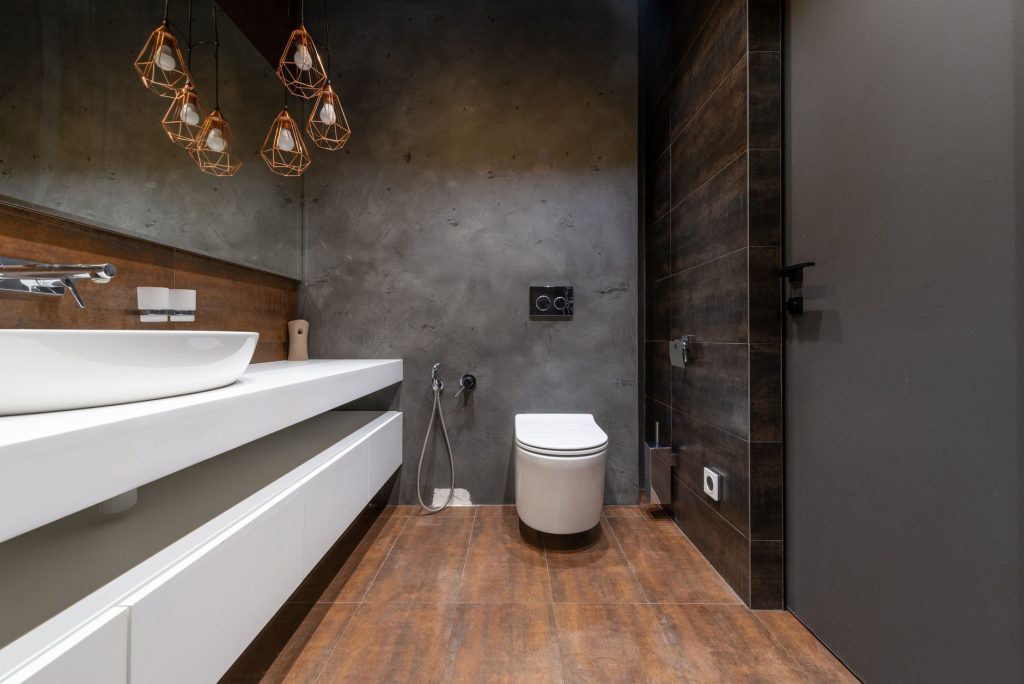 WC suspendu