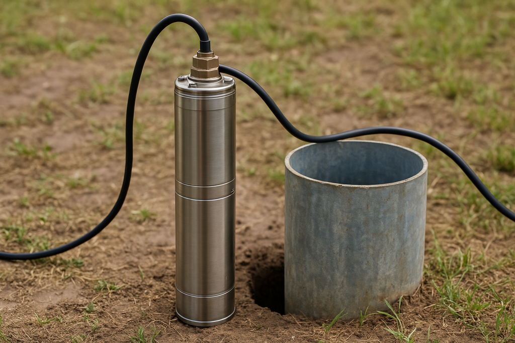 Pompe immergée pour puits et forage