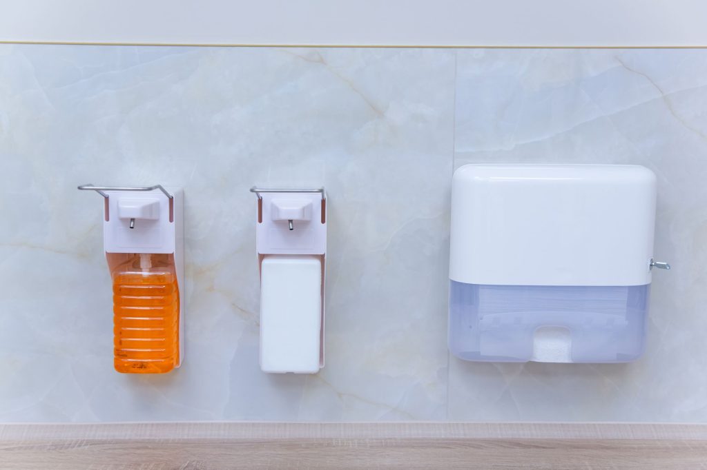 Distributeur de savon mural