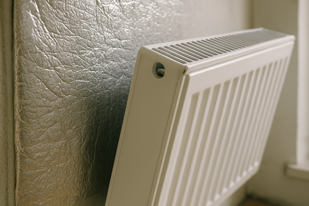 Réflecteur radiateur : isoler le mur pour économiser