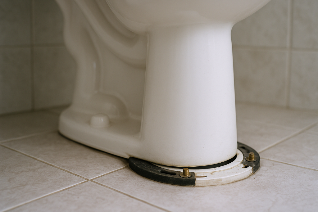WC à sortie verticale : reconnaître et raccorder